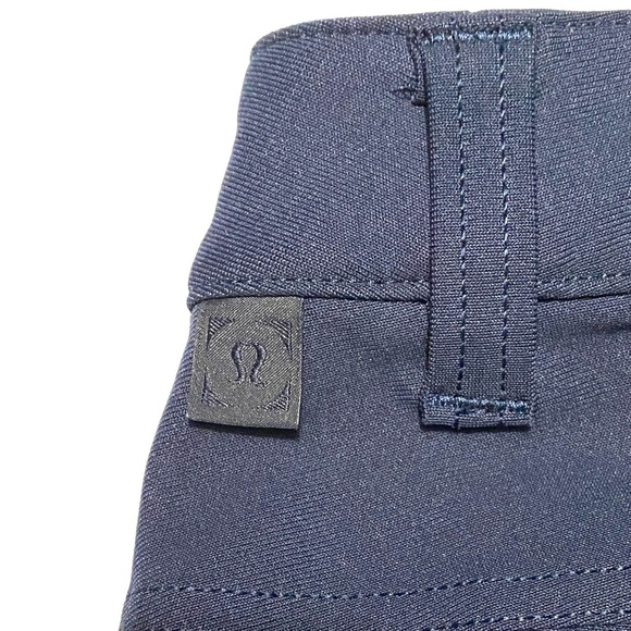Lululemon Men's ABC Slim-Fit Pant 36" Warpstreme Navy - Picture 6 of 13